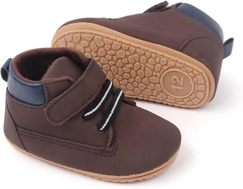 KaKaKiKi - Tenis de lona para bebé infante niños tenis con suela de goma antideslizante tenis de caramelo caminantes primerizos precaminando tenis