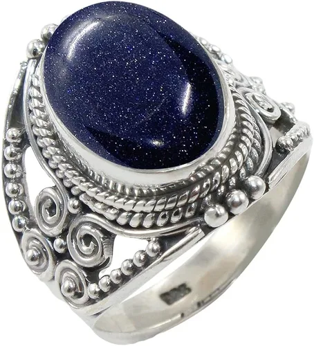 Miniatura 27 de Anillo de Plata Esterlina 925 para Mujeres con Piedra Preciosa Natural, Anillo de Compromiso de Plata Esterlina, Piedra Natal de Junio con Engaste