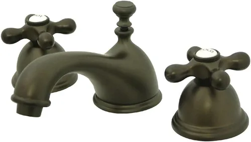 Miniatura 10 de Kingston Brass KS3967AX - Grifo de baño extendido de 8 pulgadas, latón cepillado