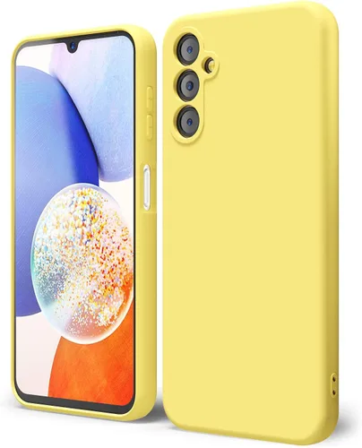 Miniatura 281 de oakxco Funda para teléfono Samsung Galaxy A12 con agarre de silicona líquida, linda delgada fina suave cubierta de gel de goma TPU lisa para mujeres