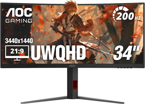 Miniatura 12 de AOC C24G42E Monitor de juego ultrarrápido curvo de 24" sin marco, 1500R, FHD 1080p, 180Hz 0.5ms MPRT, HDMI 2.0 x2, Display Port x1, HDR, altavoces