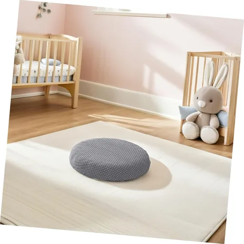 Miniatura 5 de Veemoon Protector de cojín de comedor, funda elástica para sofá, antideslizante, suave, lavable, poliéster, elástico, resistente al desgaste