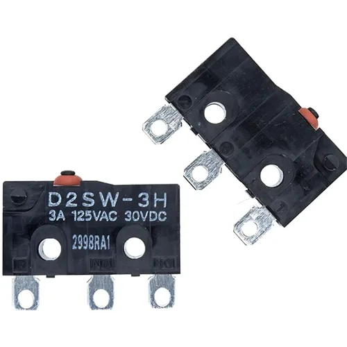 Miniatura 3 de Switch 5PCS Touch Switch D2SW-3H Holding Brae Switch Sealed 3 Feet Micro Switch Waterproof and Dustproof 3A 125V