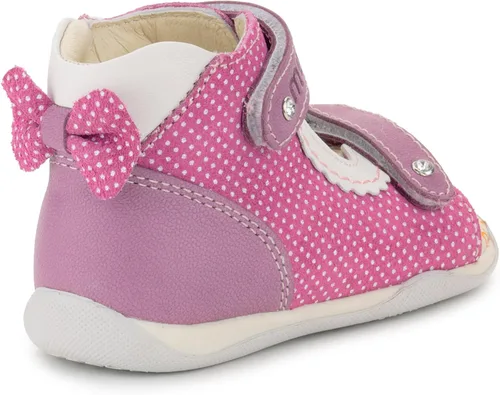 Miniatura 2 de Memo Mini Baby Girl First Walker - Sandalia ortopédica de piel antideslizante