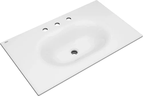 Miniatura 13 de American Standard 1297008.020 Studio S 24 - Fregadero de tocador - Centro de 8 pulgadas, color blanco