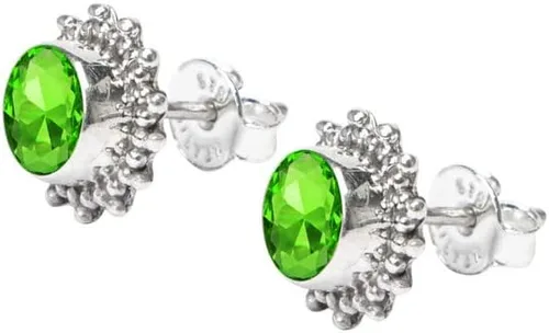 Aretes tipo dormilona hechos a mano de plata de ley 925 para mujeres y niñas, regalos de Navidad