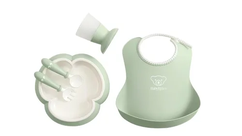 Miniatura 6 de BabyBjörn Juego de cena para bebé, 5 piezas, azul polvo Azul polvoriento