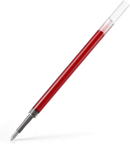 Miniatura 2 de ARTEZA Paquete de 36 repuestos de bolígrafo de gel de bola rodante roja, secado rápido, punta fina, suministros de oficina para escribir, tomar