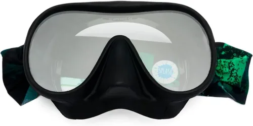 Miniatura 16 de Splash Place Máscara de natación para adultos con correa de tela Gafas de natación para adultos con cubierta para la nariz, hipoalergénicas,