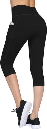 Miniatura 12 de Fengbay 3 Pack High Waist Yoga Pants with Pocket Leggings Tummy Control Workout Running Yoga Leggings for Women