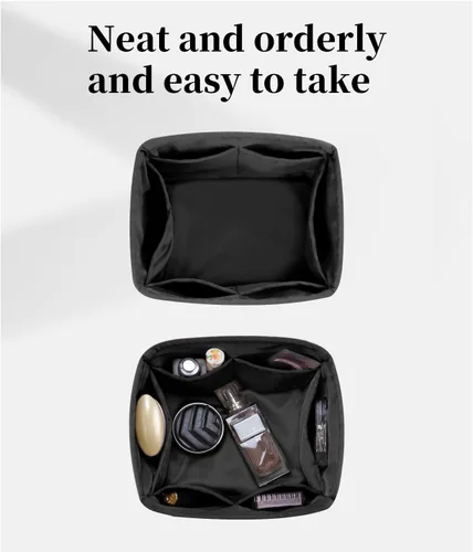 Miniatura 2 de KINGS IN BAG Organizador para bolsas de mano y bolsas de mano, bolsas de lujo con satén sedoso, se adapta a bolsas de Picotin 1822, ligeras para uso