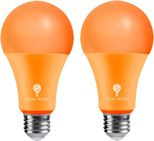 Miniatura 7 de Bluex Bombillas 6 Pack A21 LED Luz Negra, 16 W (equivalente a 120 W) E26 Luz Negra Nivel 385-400nm, Pintura Corporal, Luz LED de Fiesta que Brilla