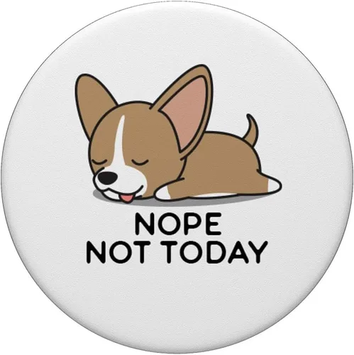 Miniatura 3 de Chihuahua Perro Cachorro Animal Lover Fondo Blanco PopSockets PopGrip: Agarre intercambiable para teléfonos y tabletas