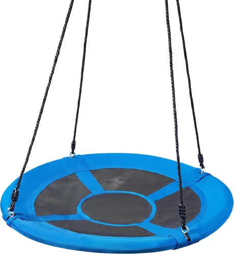 TURFEE - Juego de columpio de árbol de platillo de 102 cm - Capacidad de peso de 45 kg, Oxford 900D impermeable, con correas para colgar, columpios