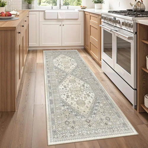Miniatura 110 de zesthome Alfombra 4x6 - Alfombra Resistente a Manchas Lavable, Alfombras con Respaldo Antideslizante para Sala de Estar, Alfombras Pequeñas de Área