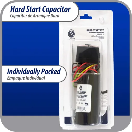 Miniatura 9 de Appli Parts APHS-2 - Kit de arranque duro de 3,5 a 4,5 toneladas, 208-265 V, 1 Ph para aire acondicionado incluye condensador 189-227mfd 330V