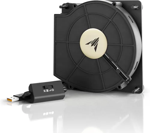 Miniatura 14 de AC Infinity MULTIFAN S7, Ventilador USB silencioso de 120 mm de doble velocidad, certificado UL para receptor DVR PlayStation Xbox, gabinete