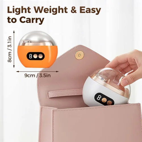 Miniatura 7 de Cortaúñas eléctrico multifuncional, kit de aseo recargable de 3 velocidades ajustables, pulido y cuidado suaves, amoladora automática portátil