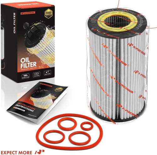 Miniatura 8 de A-Premium Filtro de aceite de protección mejorada de 20 mil millas compatible con modelos Mercedes-Benz y Chrysler y Dodge y Freightliner: C230