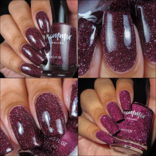 Miniatura 9 de KBShimmer Let The Beet Drop Esmalte de uñas de 0.5 onzas, botella de tamaño completo
