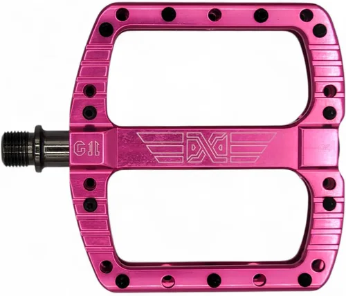Miniatura 9 de PDX G11 Pedal de Bicicleta de Montaña MTB Pedal de Plataforma Grande Concava de Aluminio Mecanizado Pulido Pedales Antideslizantes de Bicicleta 9/16