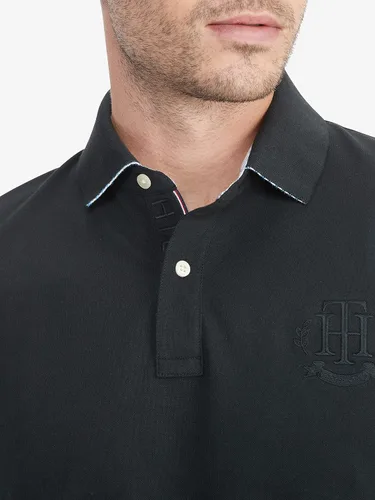 Miniatura 4 de Tommy Hilfiger Polo de manga larga para hombre en ajuste regular