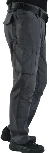 Miniatura 3 de Pantalones cargo elásticos en 4 direcciones para hombre para todas las estaciones con múltiples bolsillos