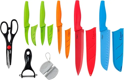 Miniatura 3 de Ozeri Elite Chef - Juego de 17 piezas de cuchillos y tabla de corte de acero inoxidable