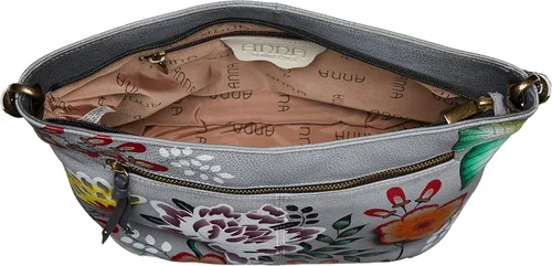 Miniatura 5 de Anna by Anuschka Hand Painted Leather Women's Shoulder Hobo