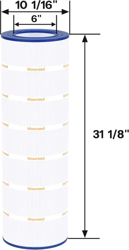 Miniatura 2 de Filtro de piscina compatible con CC150, Clean & Clear 150, CCRP150, PAP150, R173216, C-9415, FC-0687, 160317, 150 pies cuadrados, 1 paquete