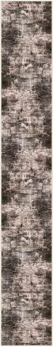 Miniatura 460 de IOHOUZE Alfombra abstracta lavable de 3 x 12 pies para pasillos, antideslizante para cocina, camino de entrada de lana sintética para interiores