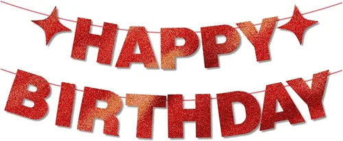 Miniatura 9 de Cartel de feliz cumpleaños para decoraciones de fiesta de cumpleaños (aguamarina)