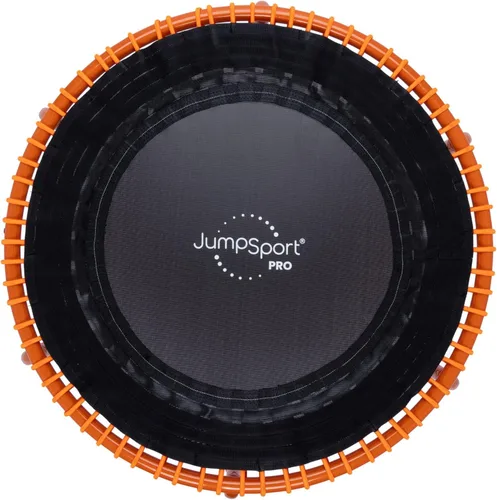 Miniatura 13 de JumpSport 350 PRO 39 Inch Fitness Trampoline Indoor Rebounder Cardio Workout Equipment 300 lb Capacity Negro mate