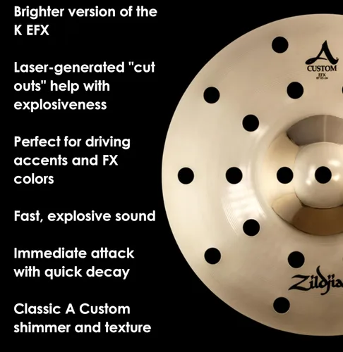 Miniatura 4 de Zildjian A Custom EFX Splash - 10 pulgadas