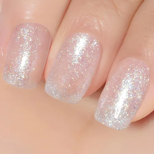 Miniatura 15 de YTD Likomey Esmalte de uñas de gel azul gelatina, 49.2 ft, translúcido transparente de pigmento fino, gel de uñas UV, manicura y pedicura