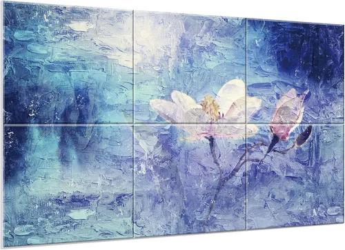 Miniatura 17 de JBER Paneles acústicos para pared - 6 piezas de 23.6 X 23.6 pulgadas con estampado de patrón de madera, paneles insonorizantes decorativos Lago