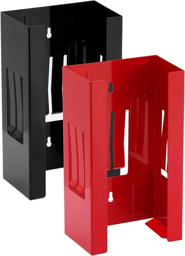 Dispensador magnético de guantes de 2 piezas, soporte para caja de guantes desechables, soporte para guantes para montaje en pared, soporte