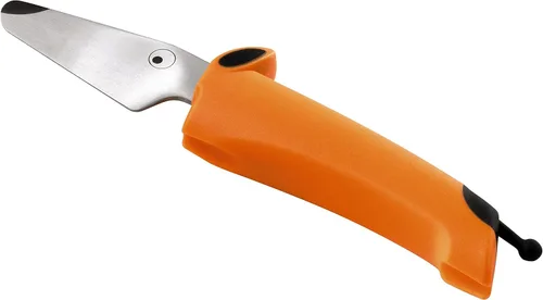 Miniatura 11 de Kuhn Rikon Kinderkitchen Juego de cuchillos de chef para niños de 6 pulgadas, 2 piezas, verde/azul, borde recto y cuchillo dentado, herramienta