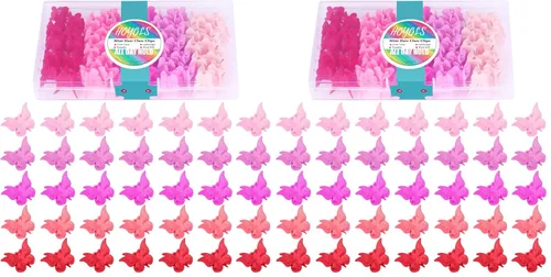 Miniatura 13 de Hoyols Pinzas de mariposa para adolescentes y adultos, accesorios de mariposas de los años 90 para mujeres, lindo clip de garra para el cabello