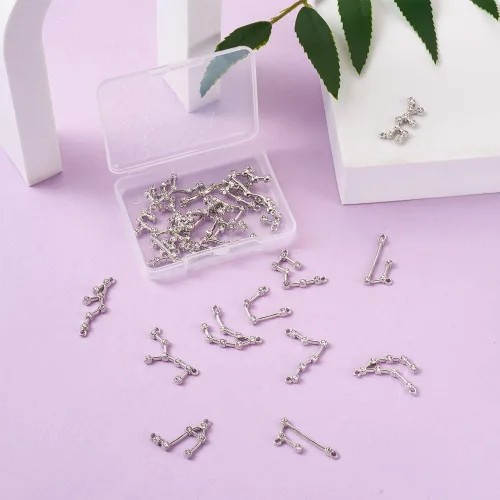 Miniatura 6 de Mega Pet Dijes de doce constelaciones para hacer joyas de bricolaje