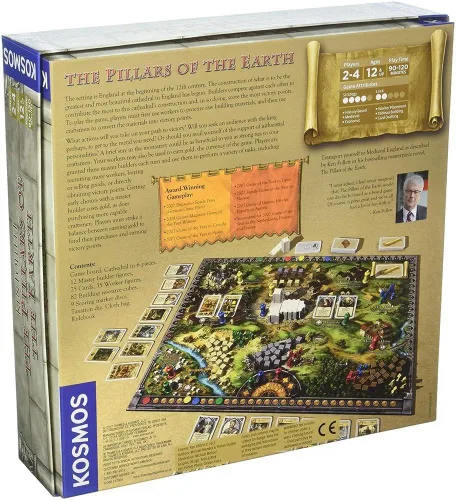 Miniatura 2 de Kingsbridge Pillars of the Earth: El juego, de Thames y Kosmos, (el juego puede no estar en idioma español)