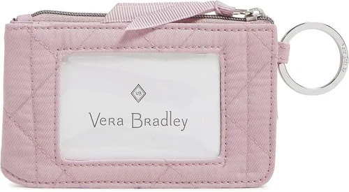 Miniatura 13 de Cartera de lujo de sarga con cremallera y protección RFID para mujer