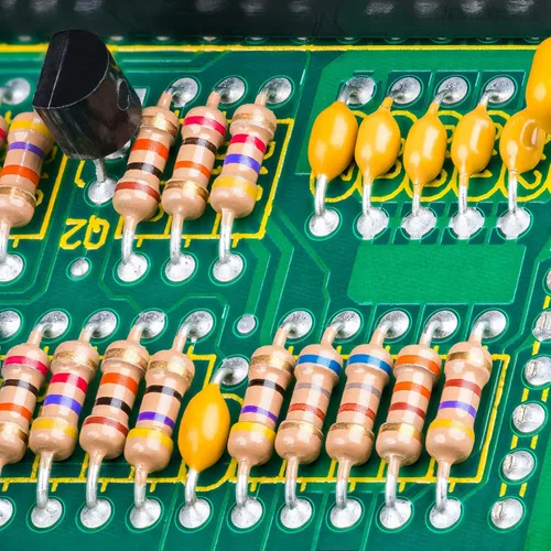 Miniatura 5 de Kit de resistencias de 25 valores 1/2W de Allecin, desde 1 ohmio hasta 1M ohmios, resistencias de película de carbono de 1/2 vatio 5%, surtido