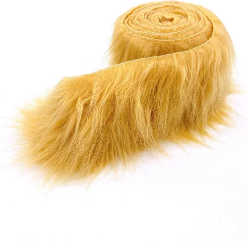 Miniatura 17 de Ice Fabrics Craft - Rollos precortados de tela de piel sintética, tiras de tela mohair de 2 x 60 pulgadas, súper suaves y mullidos, perfectos