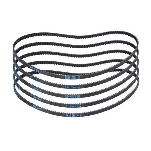 Miniatura 94 de uxcell 4pcs HTD-3M correa dentada de goma 60 dientes, 7.087 in de longitud de paso x 0.236 in de ancho x 0.094 in de altura, correa de distribución