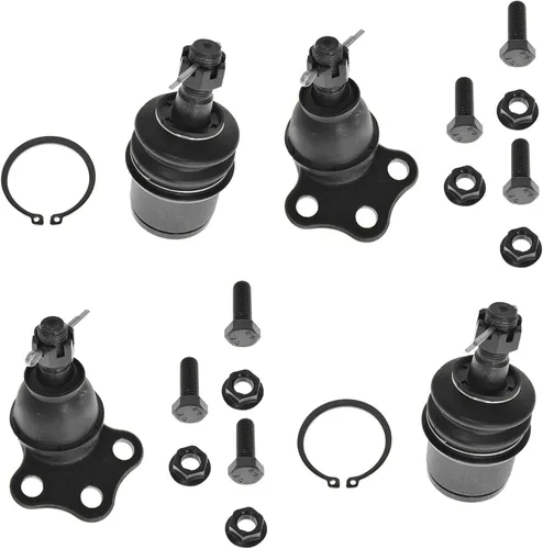 Miniatura 73 de TRQ Juego de juntas esféricas delanteras superior e inferior para lado del conductor y del pasajero Compatible con Acura TL 2009-2014 Acura TSX