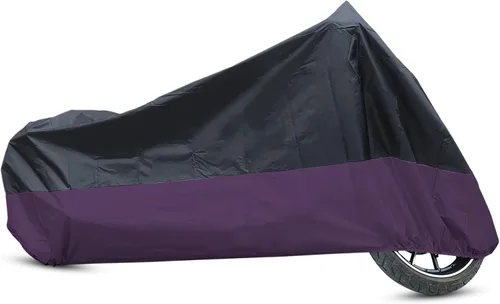 Miniatura 8 de uxcell L 190T Protector contra la Lluvia y el Polvo en Negro y Azul para Patinete y Motocicleta Honda de 86 Pulgadas