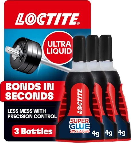 Miniatura 10 de Loctite Super Glue Ultra Liquid Control, 0.14 fl oz, 1, Botella