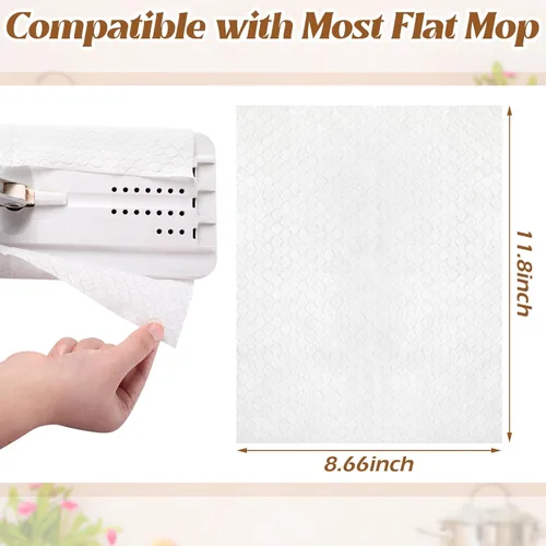 Miniatura 2 de Hoolerry 900 paños de barrido en seco compatibles con Swiffer Sweeper, repuestos desechables para trapeador seco, paños para polvo, almohadillas