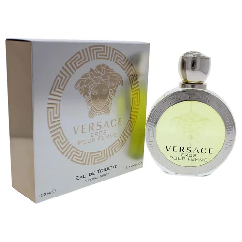 VERSACE Eros Eau de Toilette Spray para mujer, 3.4 onzas